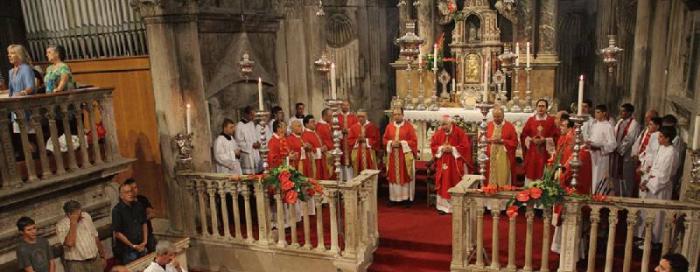 Proslavljen naslovnik šibenske katedrale