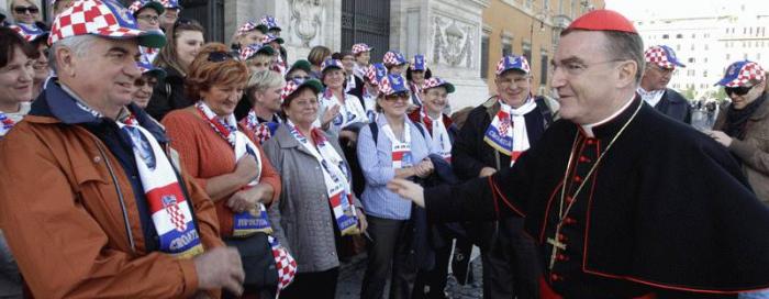Kardinal Bozanić predvodio misu u bazilici Sv. Ivana Lateranskog