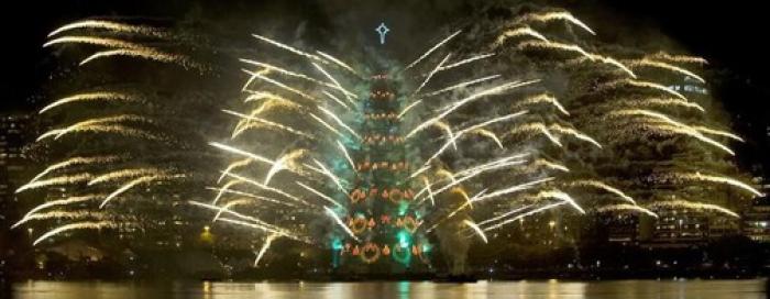 Malo zanimljivosti iz Rio de Janeira:najveće plutajuće božićno drvce