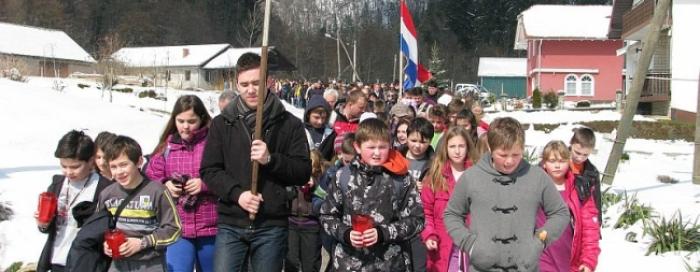 Križni put mladih Kotorske biskupije