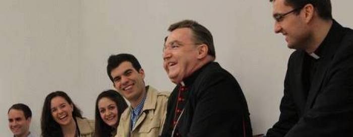 Susret kardinala Bozanića s mladima iz Zagrebačke nadbiskupije