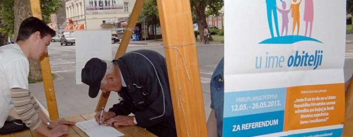 Više od 710 000 građana izjasnilo se za referendum o braku