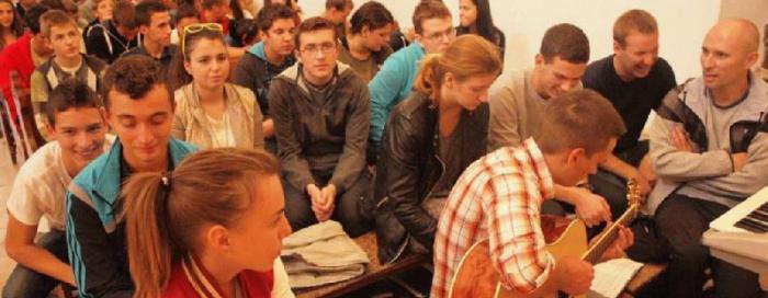 Hodočašće srednjoškolaca i studenata u Nin