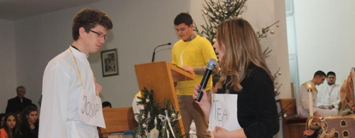 U svim župama Dubrovačke biskupije mladi izveli skeč nakon polnoćke