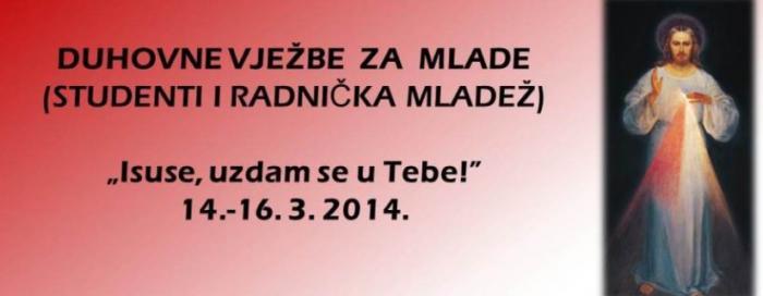 Zagreb: Duhovne vježbe za mlade