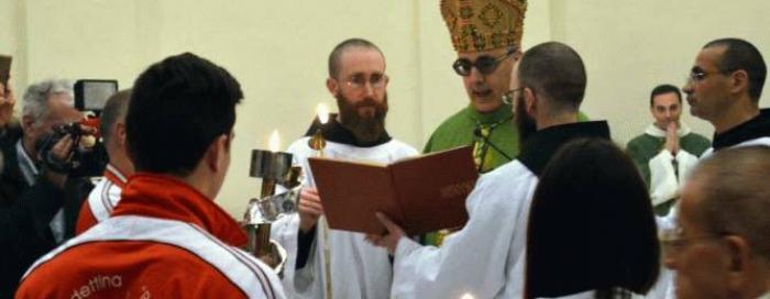 Zapaljena ˝luč mira˝ sv. Benedikta