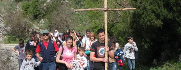 Planinarski križni put mladih Kotorske biskupije