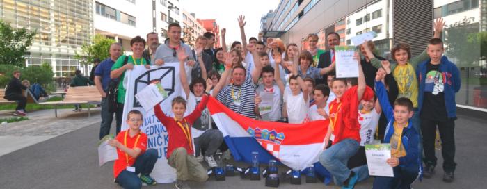 Mladi hrvatski robotičari osvojili sedam medalja na Otvorenom prvenstvu Austrije