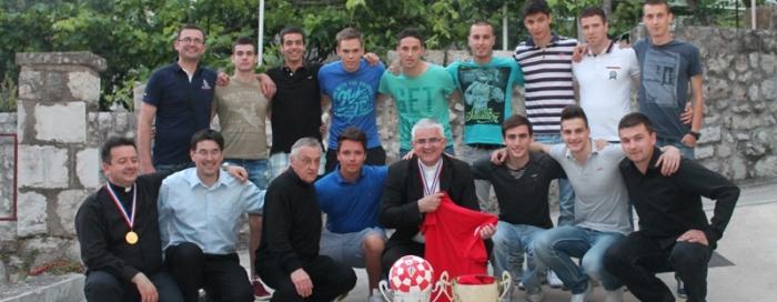 Biskup Uzinić čestitao pobjednicima Katoličke malonogometne lige