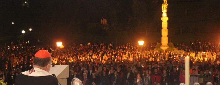 Hodočašće mladih Zagrebačke nadbiskupije u Mariju Bistricu