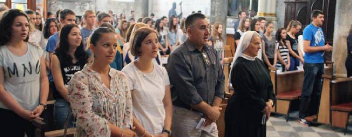 Zaziv Duha Svetoga na početku školske godine za šibenske srednjoškolce