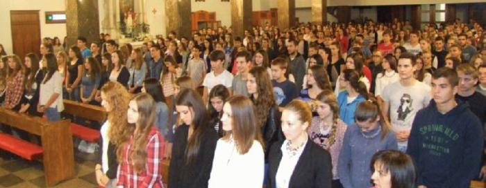 Misa za srednjoškolce grada Splita i njihove profesore