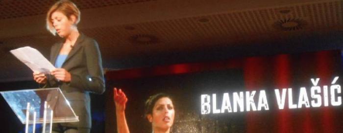 Blanka Vlašić na manifestaciji 