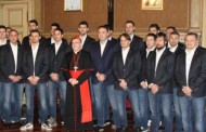 Kardinal Bozanić primio hrvatsku rukometnu reprezentaciju