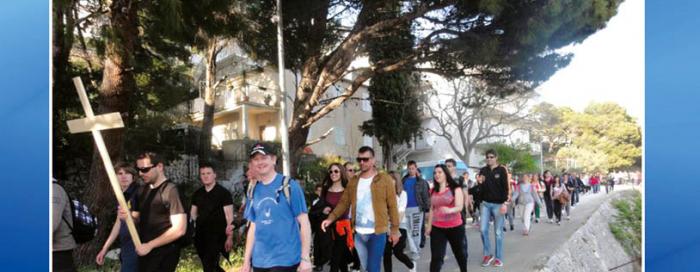 Najavljujemo križni put mladih Šibenske biskupije