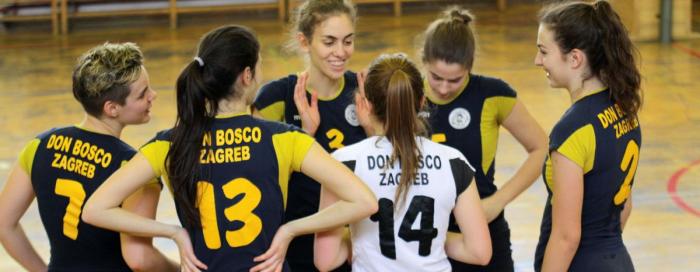 Zlato odbojkašicama Don Bosca