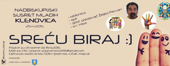 Rijeka: nadbiskupijski susret mladih na temu ˝Sreću biraj˝