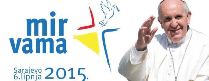 Papa Franjo s mladima u Sarajevu