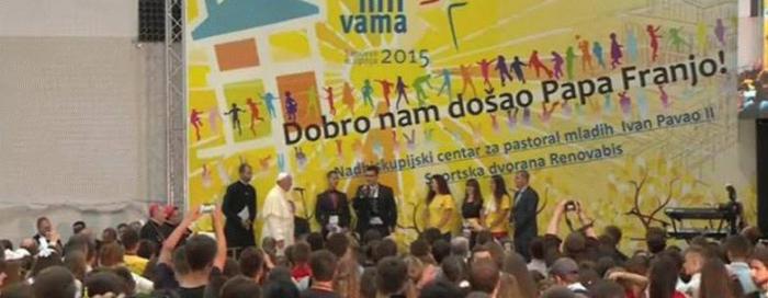(VIDEO) Susret mladih s Papom u Sarajevu
