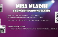 Misa mladih i koncert duhovne glazbe