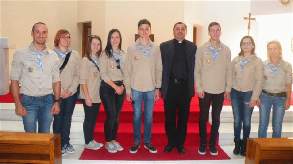 Don Igor Ikić povjerenik novoosnovanog Zdruga katoličkih skauta Zadarske nadbiskupije