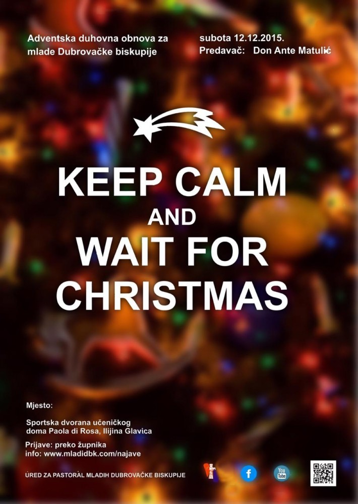 Dubrovnik: adventska duhovna obnova za mlade