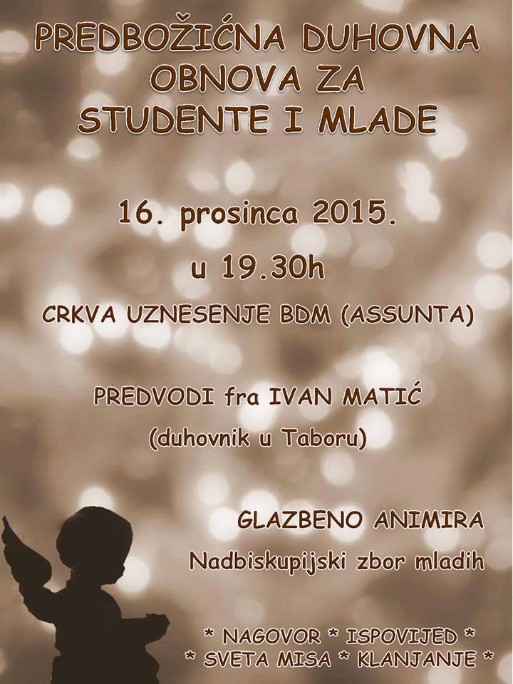 Rijeka: predbožićna duhovna obnova