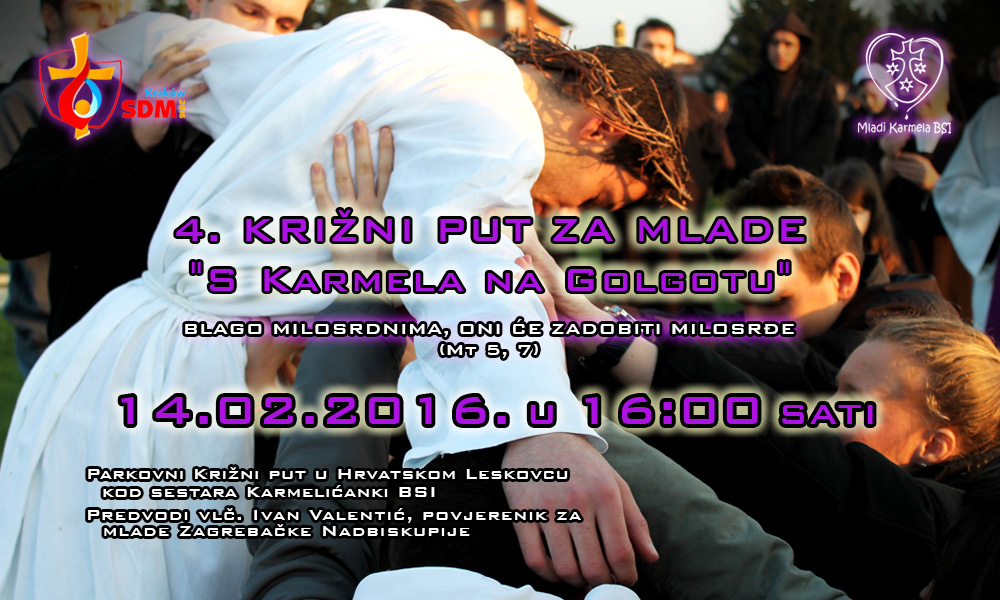 4. križni put za mlade - s Karmela na Golgotu