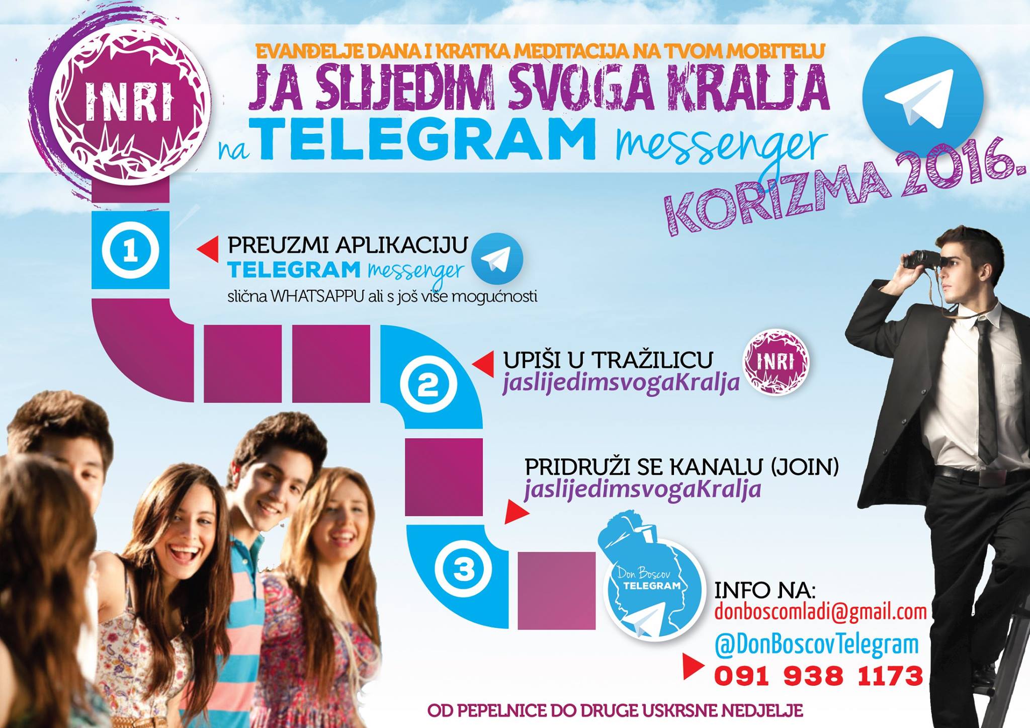 Korizmeni hod „Ja slijedim svoga Kralja