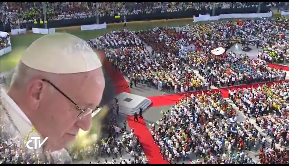 [VIDEO] Susret pape Franje s mladima u Moraliji