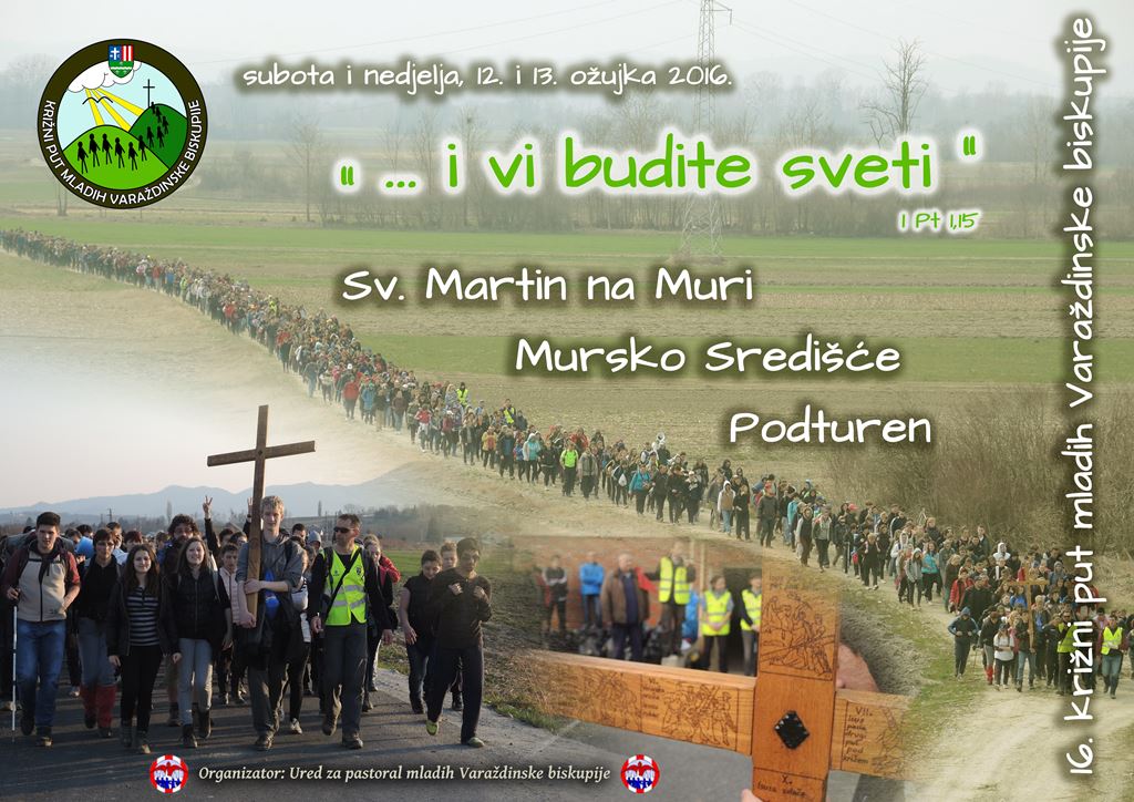 XVI. križni put mladih Varaždinske biskupije