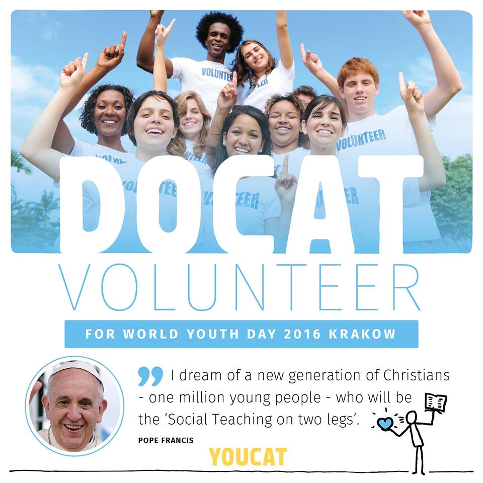 Prijave za F+ & Youcat volonter na Svjetskom danu mladih u Krakovu