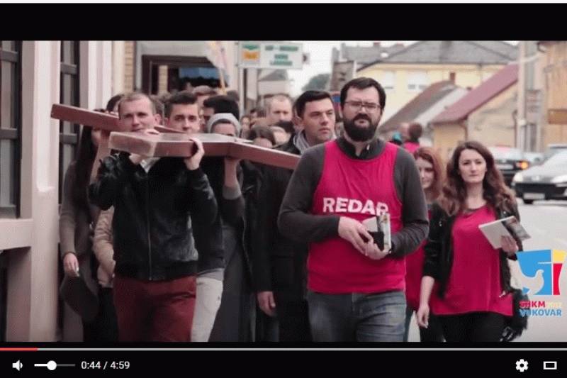 [VIDEO]  Jubilej mladih i početak godine mladih u Đakovu