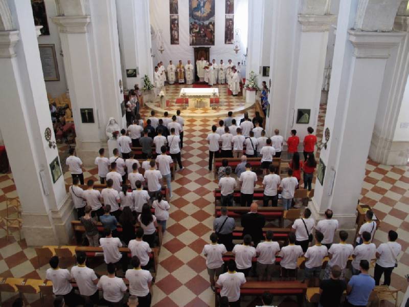 Misa na početku 13. završnice Katoličke malonogometne lige Crkve u Hrvata