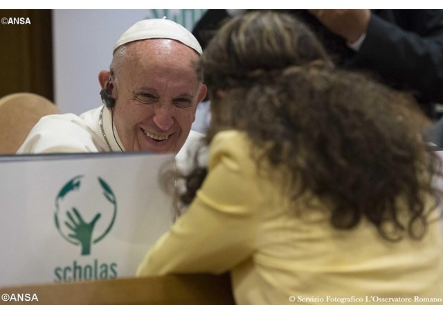 Papa sa 'Scholas Occurrentes': U dijalogu svi pobjeđuju