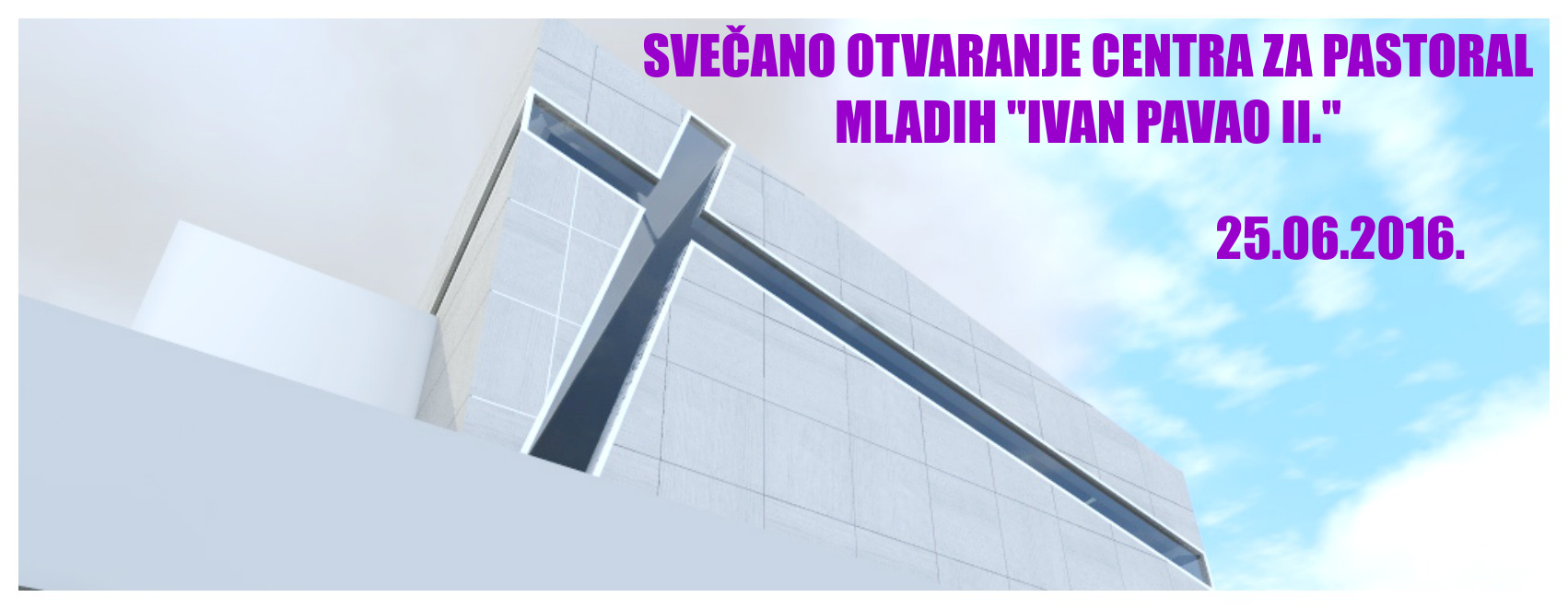 Sarajevo: Otvaranje centra za mlade ˝Ivan Pavao II.˝