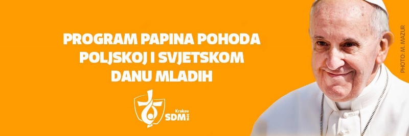 Program Papina pohoda Poljskoj i Svjetskom danu mladih
