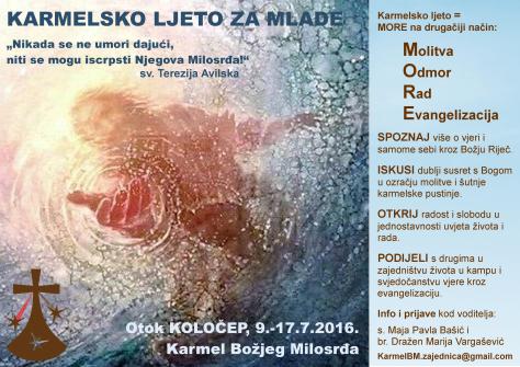 Karmelsko ljeto za mlade