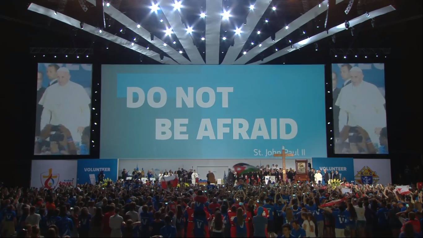 [VIDEO] Papa se susreo s volonterima Svjetskog dana mladih u Poljskoj