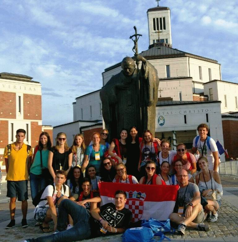 I mladi iz Dubrovačke biskupije na Svjetskom danu mladih