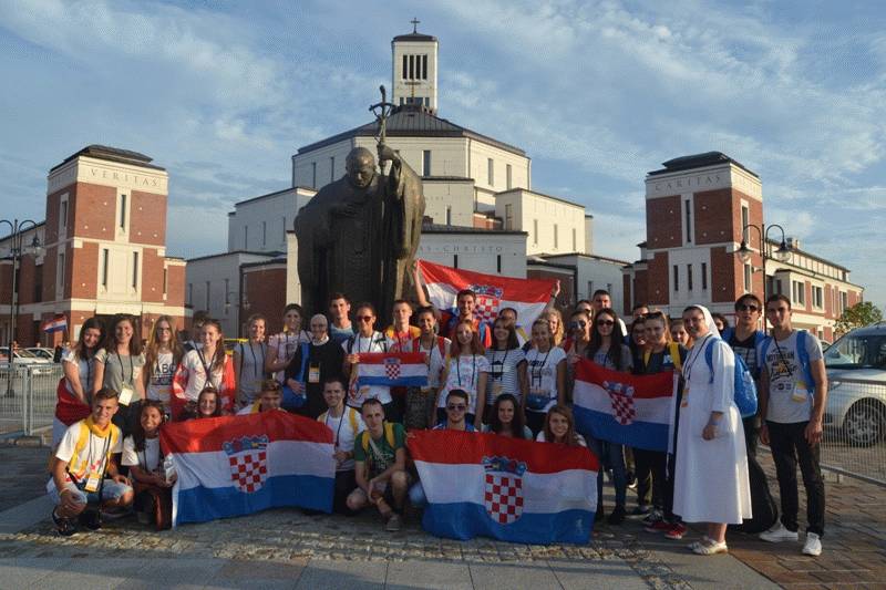 Mladi Požeške biskupije na Svjetskom danu mladih u Krakovu