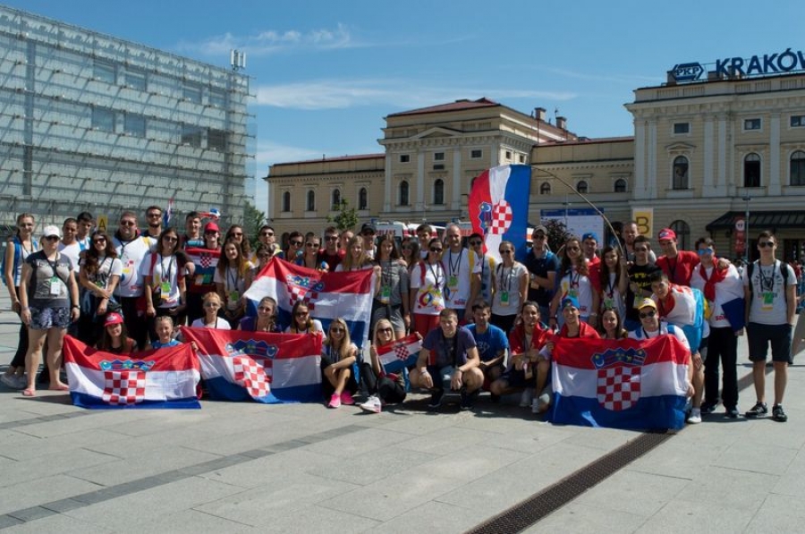 Mladi iz Splitsko-makarske nadbiskupije u Krakovu