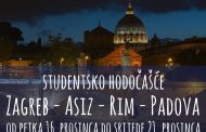 Studentsko hodočašće u Zagreb – Asiz – Rim i Padovu