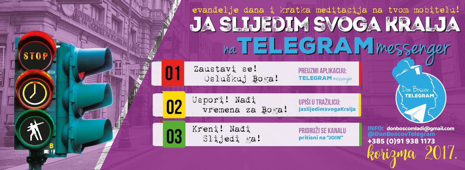 Don Boscov telegram u korizmi: ‘Ja slijedim svoga Kralja’