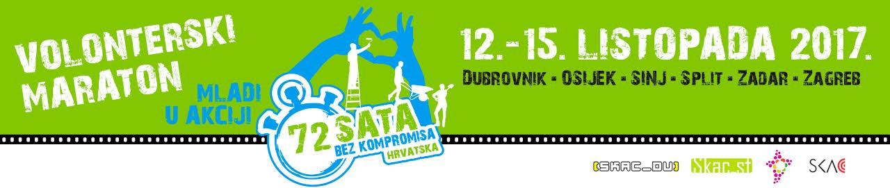 Prijave volontera za ´72 sata bez kompromisa´