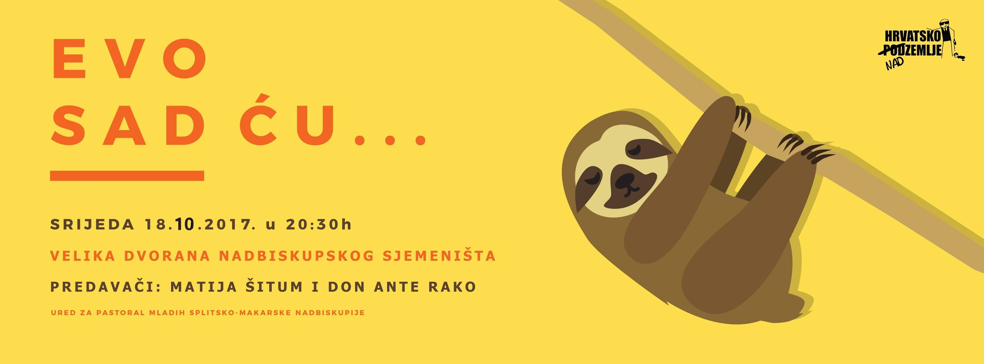 Susret mladih s Hrvatskim nadzemljem u Splitu