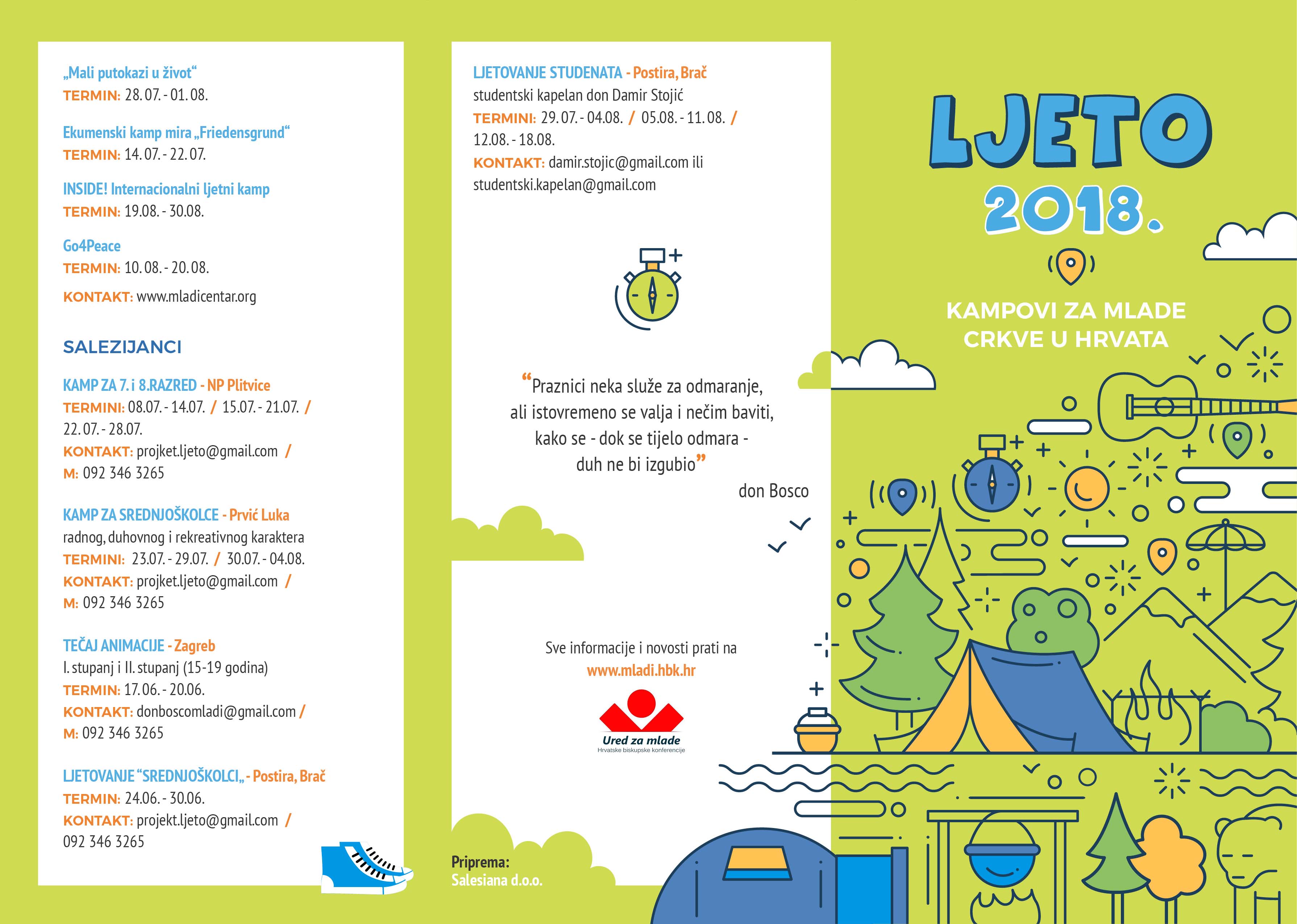 Kampovi za mlade Crkve u Hrvata