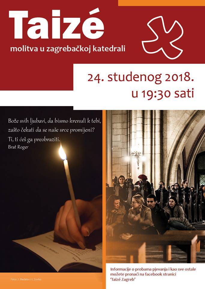 Taize molitva u zagrebačkoj katedrali
