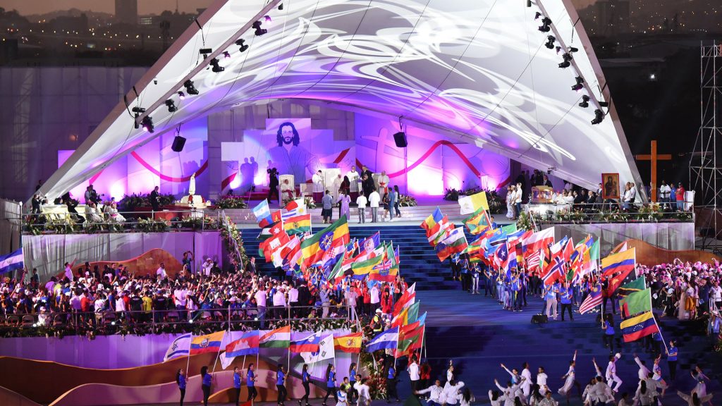 Papa na bdijenju s mladima: Kao Marija, Božja influencerica, recite Bogu 