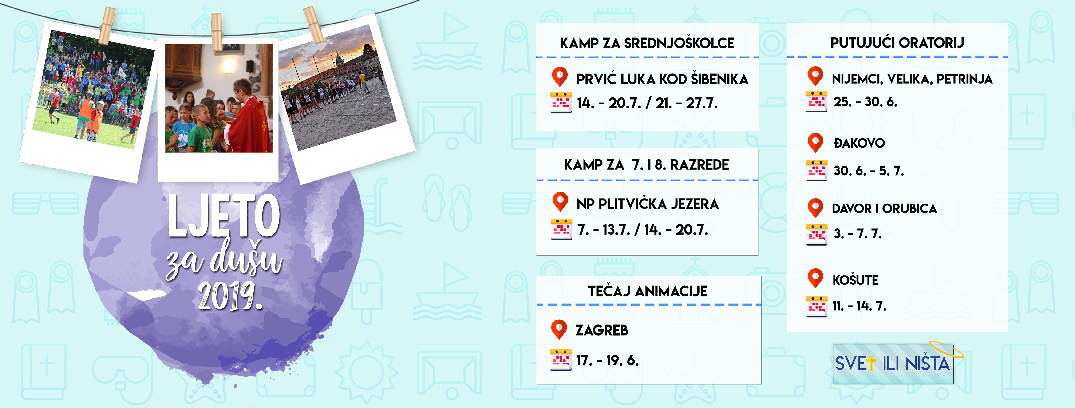 Salezijanci pozivaju djecu i mlade: Ljeto za dušu – sve(t) ili ništa